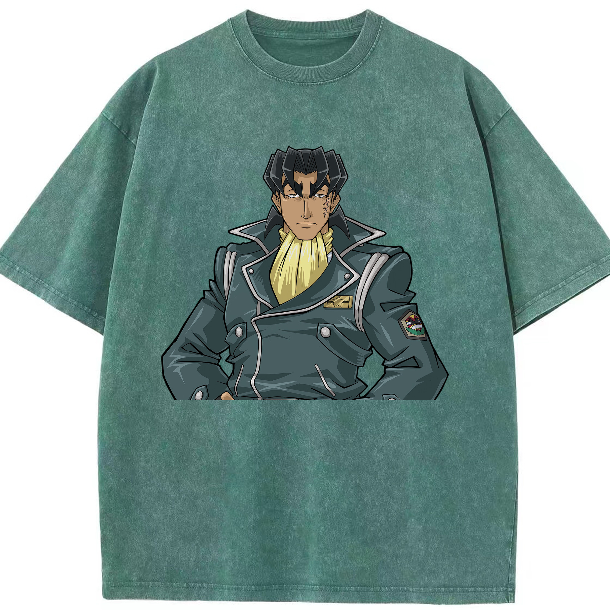 （画像用） 遊☆戯☆王 Yu-Gi-Oh! 綿100% ヴィンテージ風 半袖Tシャツ（フロントプリント）